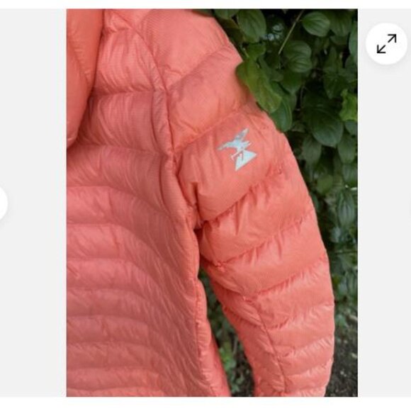 Simond Down Packable Coat Jacket condition US women’s XL Coral Warm - Picture 3 of 7